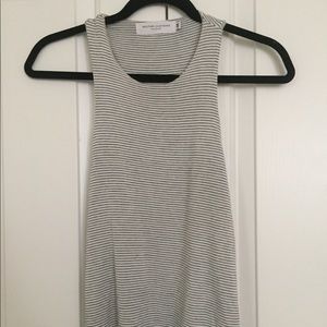 Racerback knit top